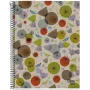 Bloco universitário MIQUELRIUS Eco Design 4 pautado DIN A4 com margem interior (A295999)