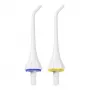 Cabeças de substituição para irrigador bucal Panasonic EW0950W835, 2 unid., branco