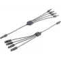 shiverpeaks®-PV4 conjunto de cabos adaptadores em T, 4/1, 4mm², preto/preto, 30cm (BS02-21034)