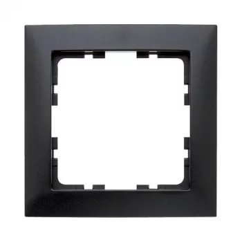 Berker 10119949 moldura de 1 módulo S.1, antracite mate