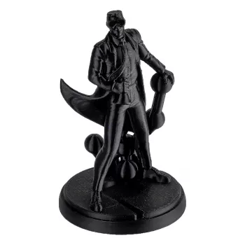 Material de impressão 3D ácido polilático PLA preto 5 kg Polymaker PM70896