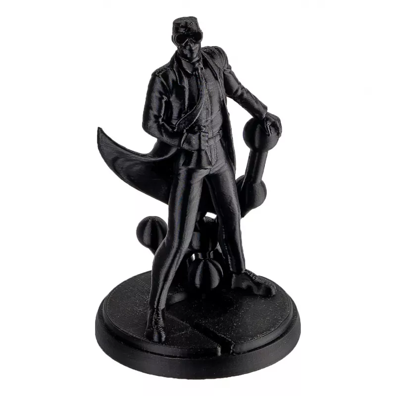 Material de impressão 3D ácido polilático PLA preto 5 kg Polymaker PM70896