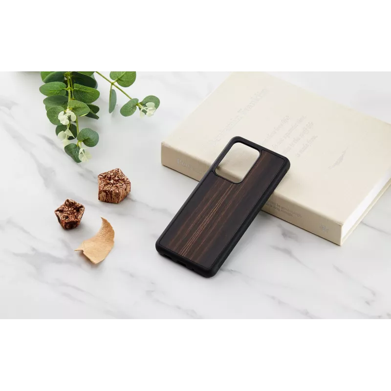 Capa para telemóvel Man and Wood Galaxy S20 Ultra ébano preto — capa protetora para smartphone