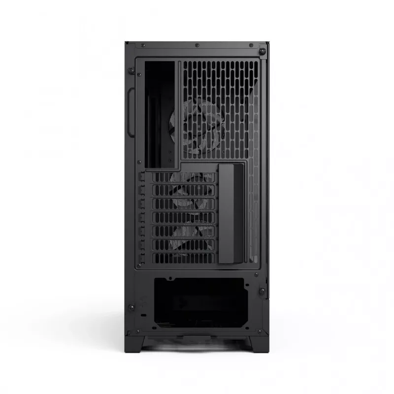 Caixa de PC Midi-Tower Fractal Design Pop 2 Air preto Solid — suporte ATX, 3 ventoinhas frontais de 120 mm, baías para unidades de 2,5/3,5