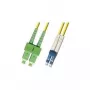 Microconnect FIB841010 Cabo InfiniBand/fibra ótica 10 m SC LC amarelo