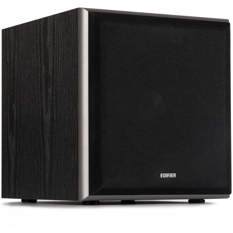 Subwoofer ativo Edifier T5, entrada/saída estéreo RCA, preto, 70 W (embalagem ligeiramente danificada)