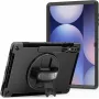 Capa com alça de mão e suporte JT Berlin para Samsung Galaxy Tab S10 Ultra / S9 Ultra — preto