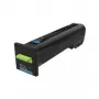 Lexmark 24B6508 - toner ciano - para XC6152 XC6152dtfe XC6153 XC6153de XC8155dte