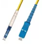 Cabo InfiniBand/fibra ótica Microconnect FIB461001 1 m LC Amarelo