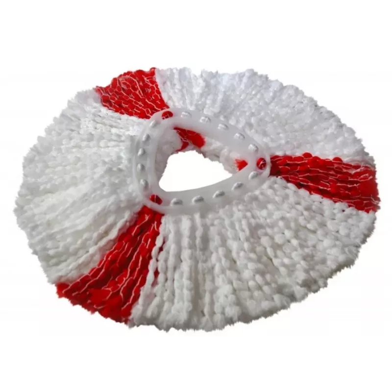 Cabeça de esfregona Vileda Turbo 2in1 vermelho branco