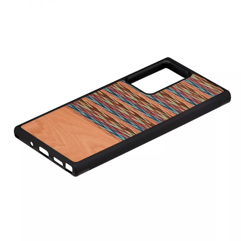 Capa para smartphone Man and Wood Galaxy Note 20 Ultra xadrez castanho preto