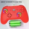 Comando LED sem fios Subsonic vermelho para Switch
