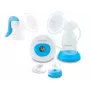 Bomba tira-leite ESPERANZA ECM003B eletrónica 150 ml, ecrã integrado, azul/branco, 100–240 V AC