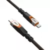 Cabo USB-C para USB-C C2G 9B4415114097 USB 3.2 Gen 2x2 0,75 m – preto/laranja