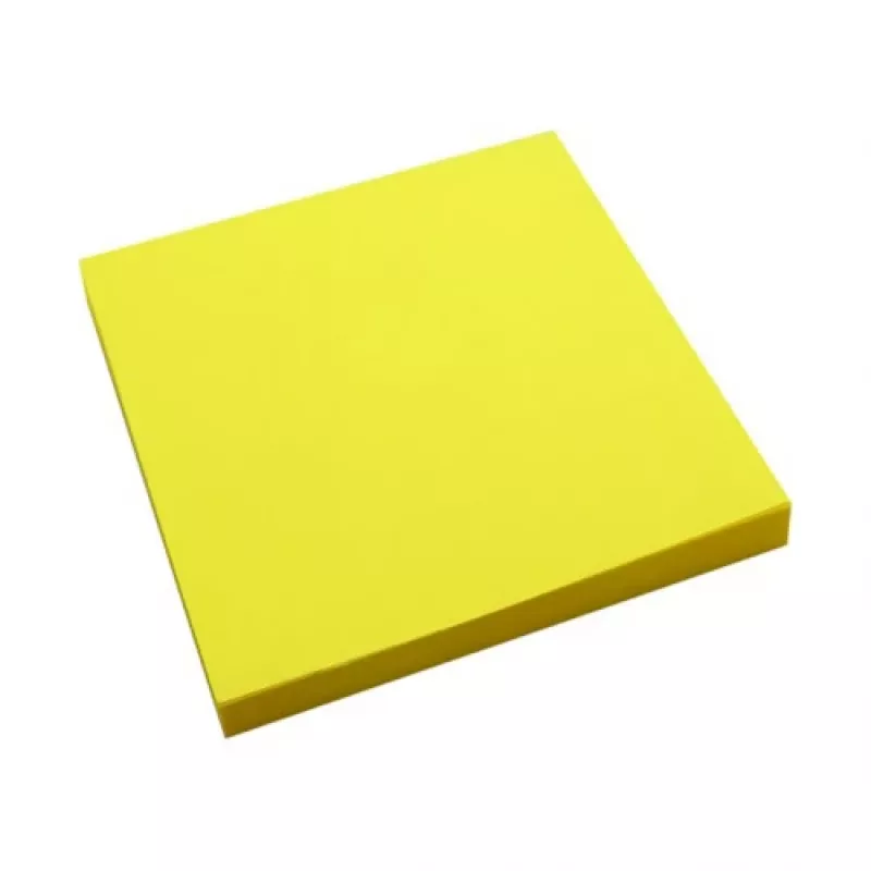 Notas adesivas Forpus, néon, 75 x 75 mm, amarelo (1 x 80)
