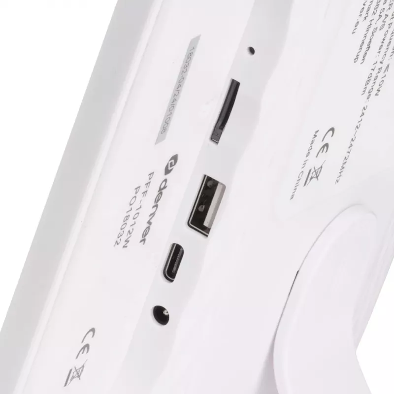 Denver PFF-1012 moldura digital branco 25,6 cm (10.1) ecrã tátil Wi-Fi