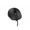 Rato ótico com fios NATEC NMY-2047 USB Type-A, 4000 DPI, 6 botões, para destros, retroiluminação
