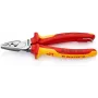 Ferramenta combinada de cravar cabos Knipex 97 78 180 T