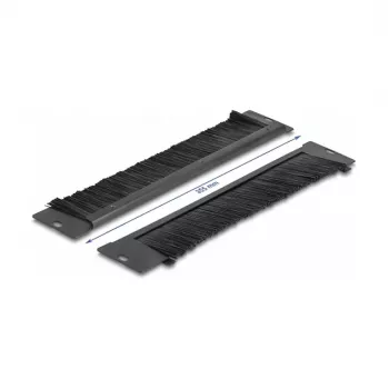 Barra de escovas DeLOCK 66293 universal 350 x 55 mm preto