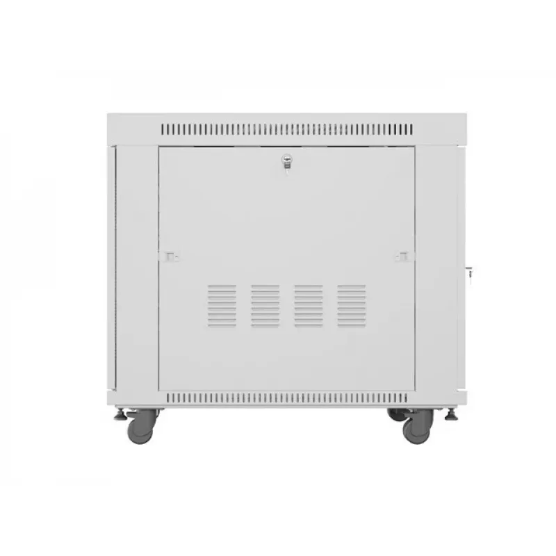 Armário rack LANBERG FF01-8015-23SL 19 polegadas 15 U, cinzento, porta frontal perfurada