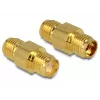 DeLOCK - Adaptador de antena - SMA (F) - SMA (F) (88478)