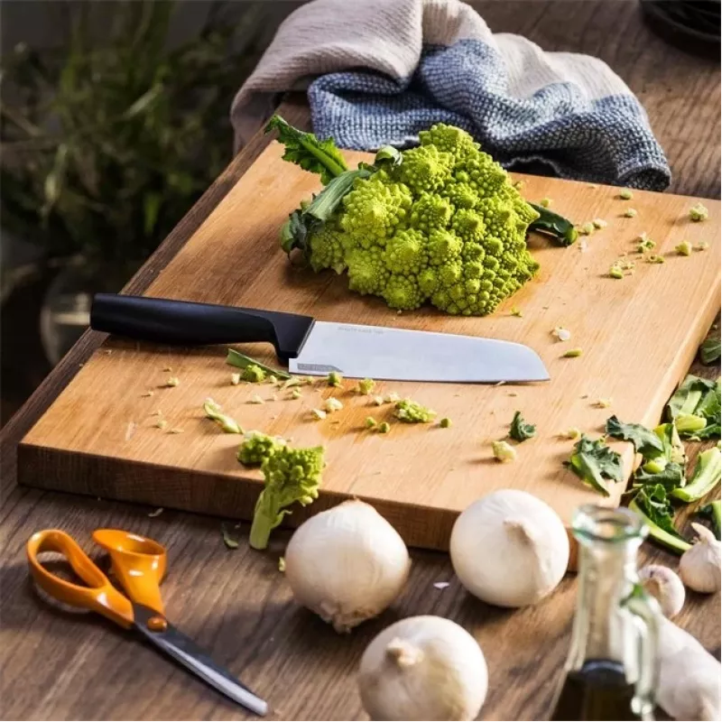 Faca de cozinha Fiskars 1051761 em aço inoxidável 1 unid. faca santoku