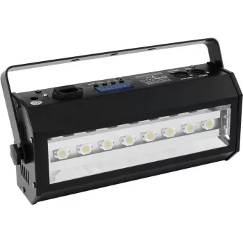 Luz estroboscópica EUROLITE Strobe COB PRO 8x20W DMX, 8 x 20W LEDs COB, controlo DMX
