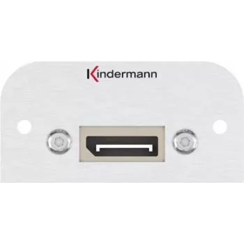 Tomada Kindermann 7441000583 DisplayPort alumínio (7441000583)
