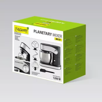 Robot de cozinha Maestro MR-557, taça de 3 L, motor de 1200 W