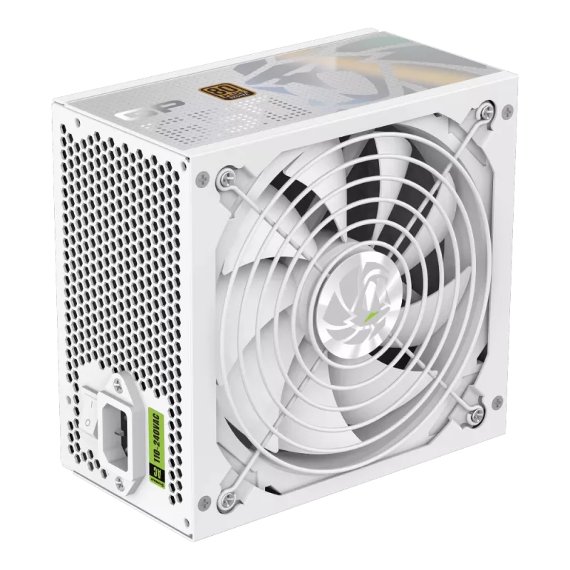Fonte de alimentação Gamemax, 80 PLUS, Bronze | GP 650B WH | 650 W