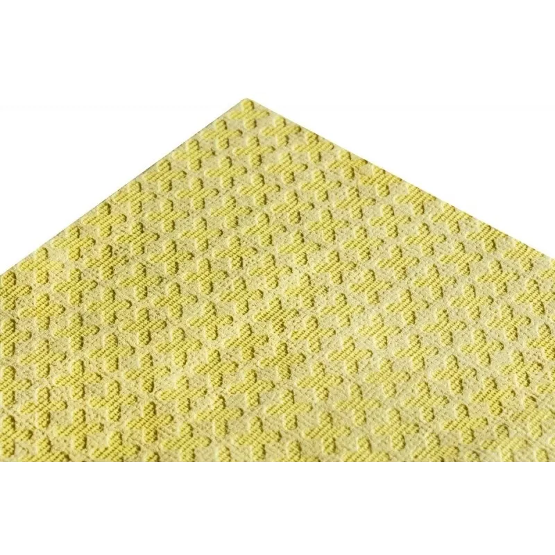 Pano Vileda Actifibre para limpeza de vidros amarelo