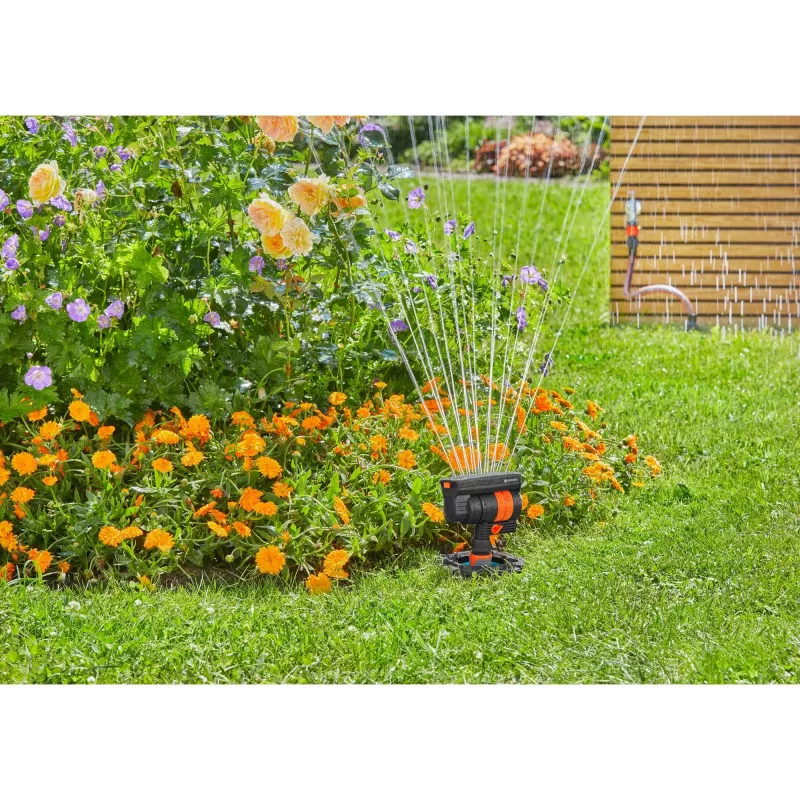 Aspersor de relva circular Gardena 8272-20 plástico preto