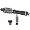 Escova de ar quente Rowenta Express Style CF6320F0 quente preto prateado para todos os comprimentos de cabelo