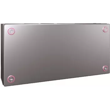 Caixa elétrica Rittal 1568.000, aço inoxidável, IP66, 400×200×120 mm
