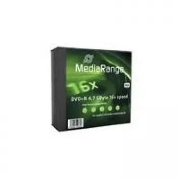 MediaRange – 5 x DVD+R – 4,7 GB (120 min.) 16x – caixa Jewel fina (MR419)