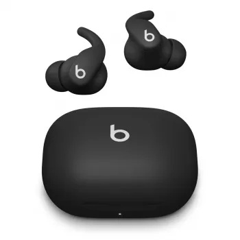 Auscultadores intra-auriculares sem fios Apple Powerbeats Fit — IPX4 à prova de água, ANC, Bluetooth Classe 1, 7 h de reprodução (30 h com estojo), controlo tátil, preto