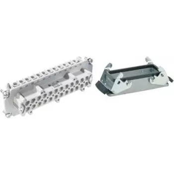 Conjunto de conectores LappKabel EPIC®KIT H-BE 24 75009652 24 + PE parafusos 1 conjunto (75009652)