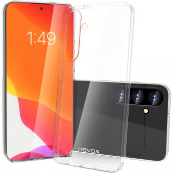 StyleShell Flex, capa de telemóvel transparente, Samsung Galaxy S24 Plus