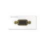Kindermann 7456000501 tomada VGA branca (7456000501)