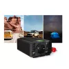 Conversor de tensão automóvel GREEN CELL 12V para 230V 150W/300W onda sinusoidal pura