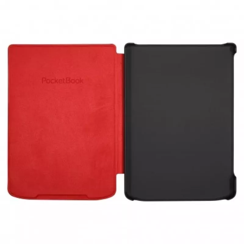 PocketBook H-S-634-R-WW Shell capa para Verse / Verse Pro de 15,2 cm (6 polegadas), microfibra/PU, vermelha