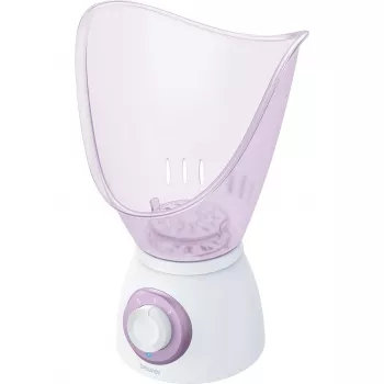 Sauna facial e aparelho de vapor Beurer FS 60, rosa/branco