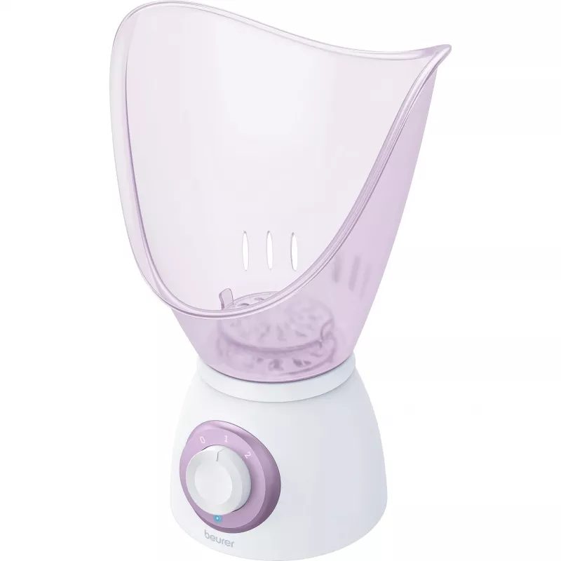 Sauna facial e aparelho de vapor Beurer FS 60, rosa/branco