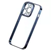 Capa de proteção Baseus para iPhone 14 Pro – azul transparente com brilho