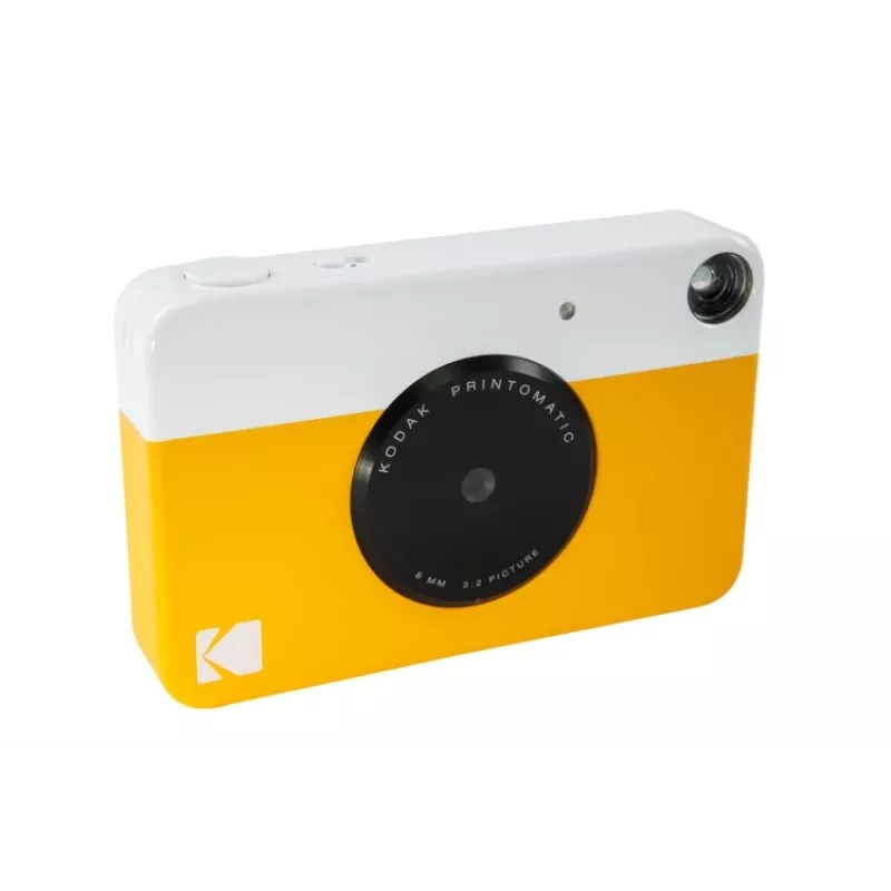 Máquina fotográfica instantânea Kodak PRINTOMATIC, 2x3'', Amarelo