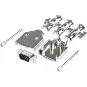 Conjunto de pinos D-SUB MH Connectors MHDM9-DM9P-K 180° N.º de polos: 9 copo de solda 1 unid.