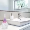 Stylies Luna COP000846 difusor de aromas ultrassónico, luz LED que muda de cor, modo noturno, desligamento automático, 100 x 100 x 234 mm, branco