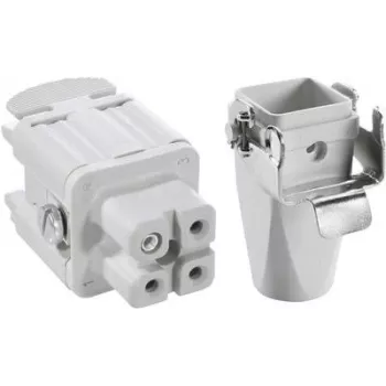 LappKabel Conjunto de conectores EPIC®KIT H-A 3 75009611 3 + PE parafusos 1 conjunto (75009611)