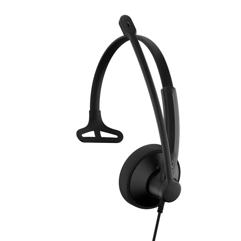 Headset EPOS IMPACT 100 MS Mono USB-C+A com fios leve 51g