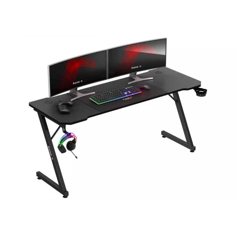 Huzaro Hero 4.8 preta - Secretária gaming